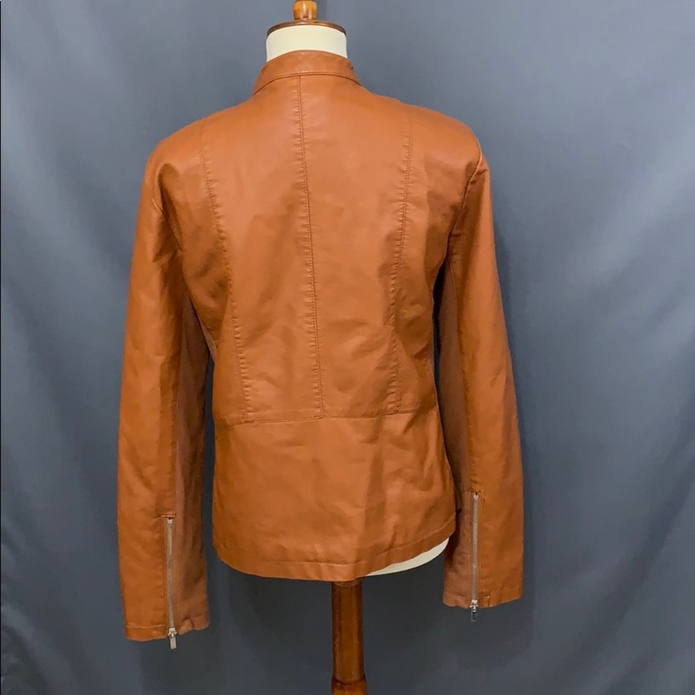 Faux leather jacket - Picture 3 of 6